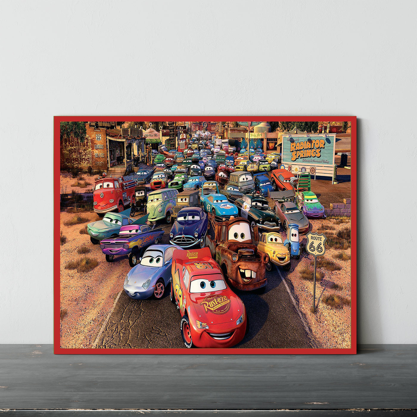 Cars - Lightning McQueen With Friends