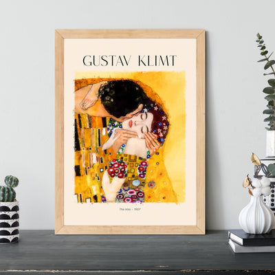 Gustav Klimt The Kiss 1907