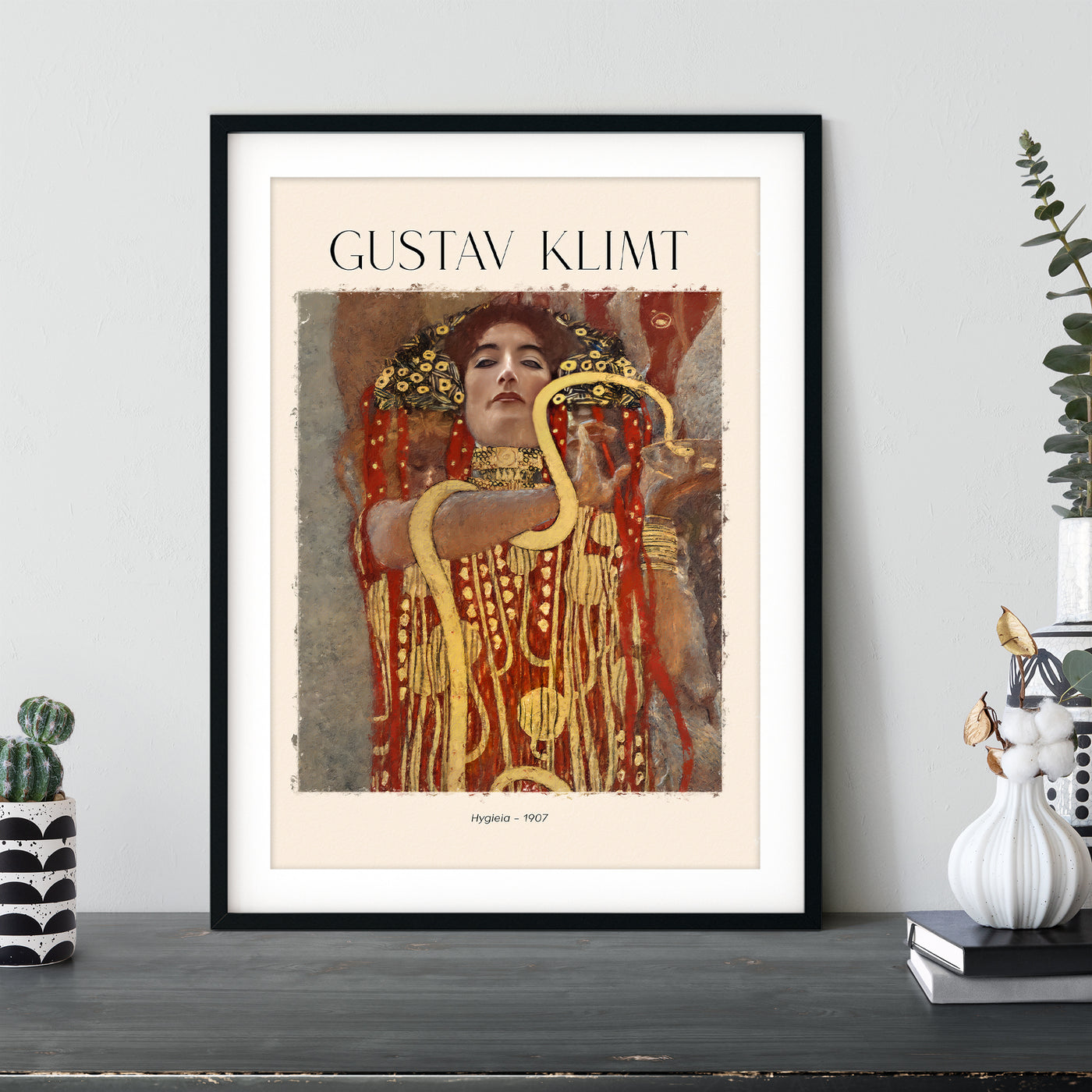 Gustav Klimt Portrait Of Hygieia - 1907