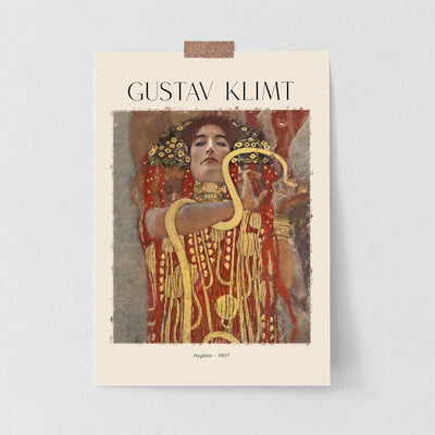 Gustav Klimt Portrait Of Hygieia - 1907