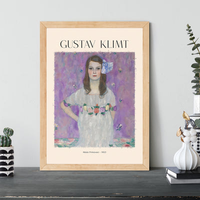 Gustav Klimt Portrait Of Mada Primavesi- 1912