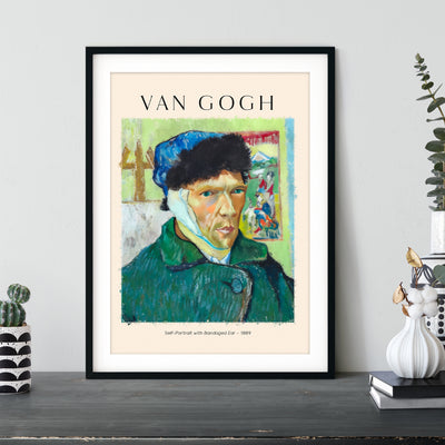 Van Gogh - Self-Portrait With Bandaged Ear - 1889