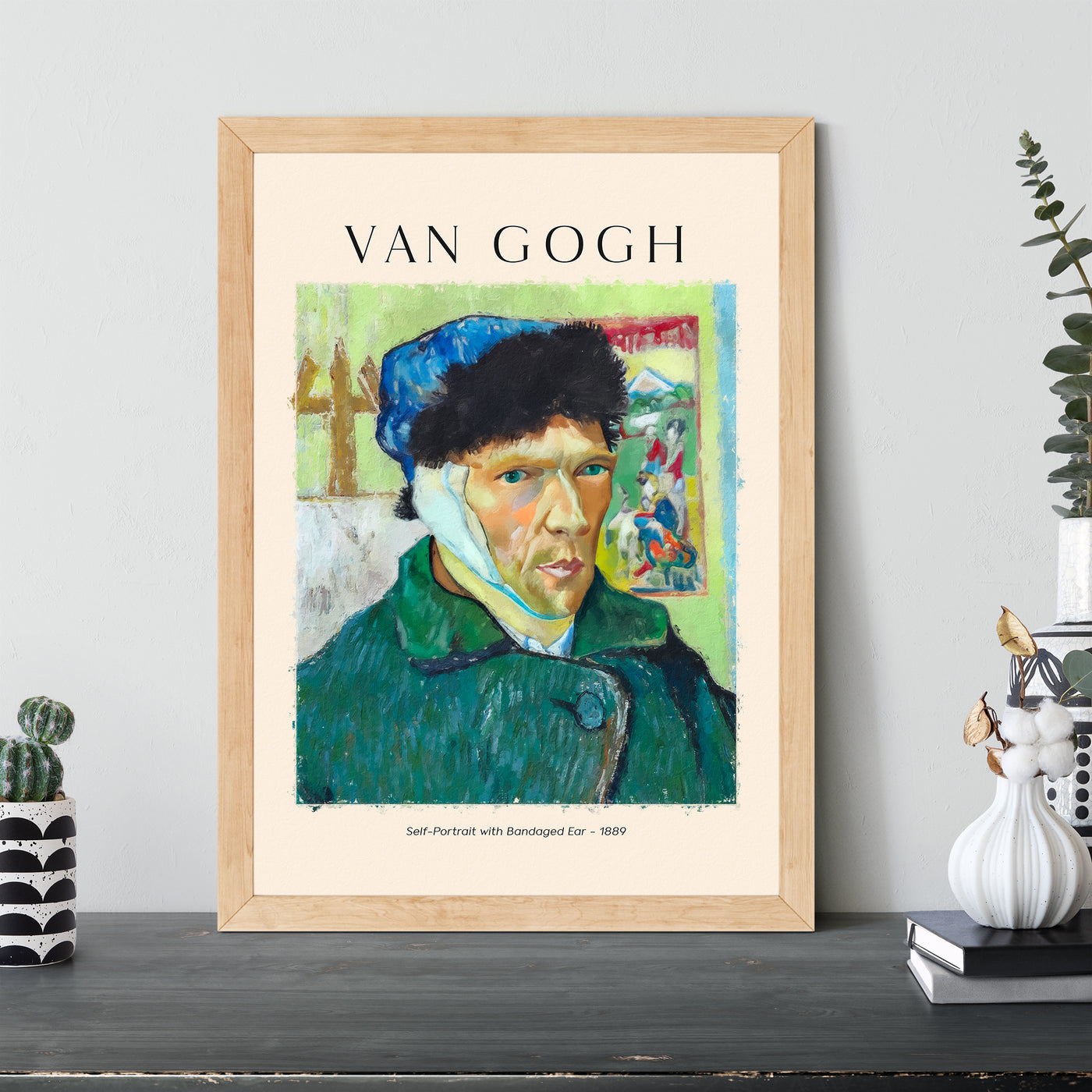 Van Gogh - Self-Portrait With Bandaged Ear - 1889