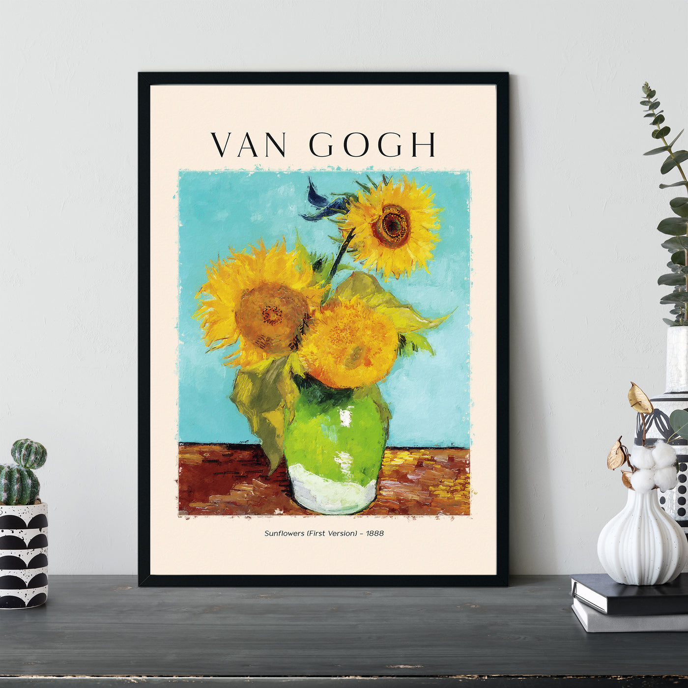 Van Gogh - Sunflowers (First Version) - 1888