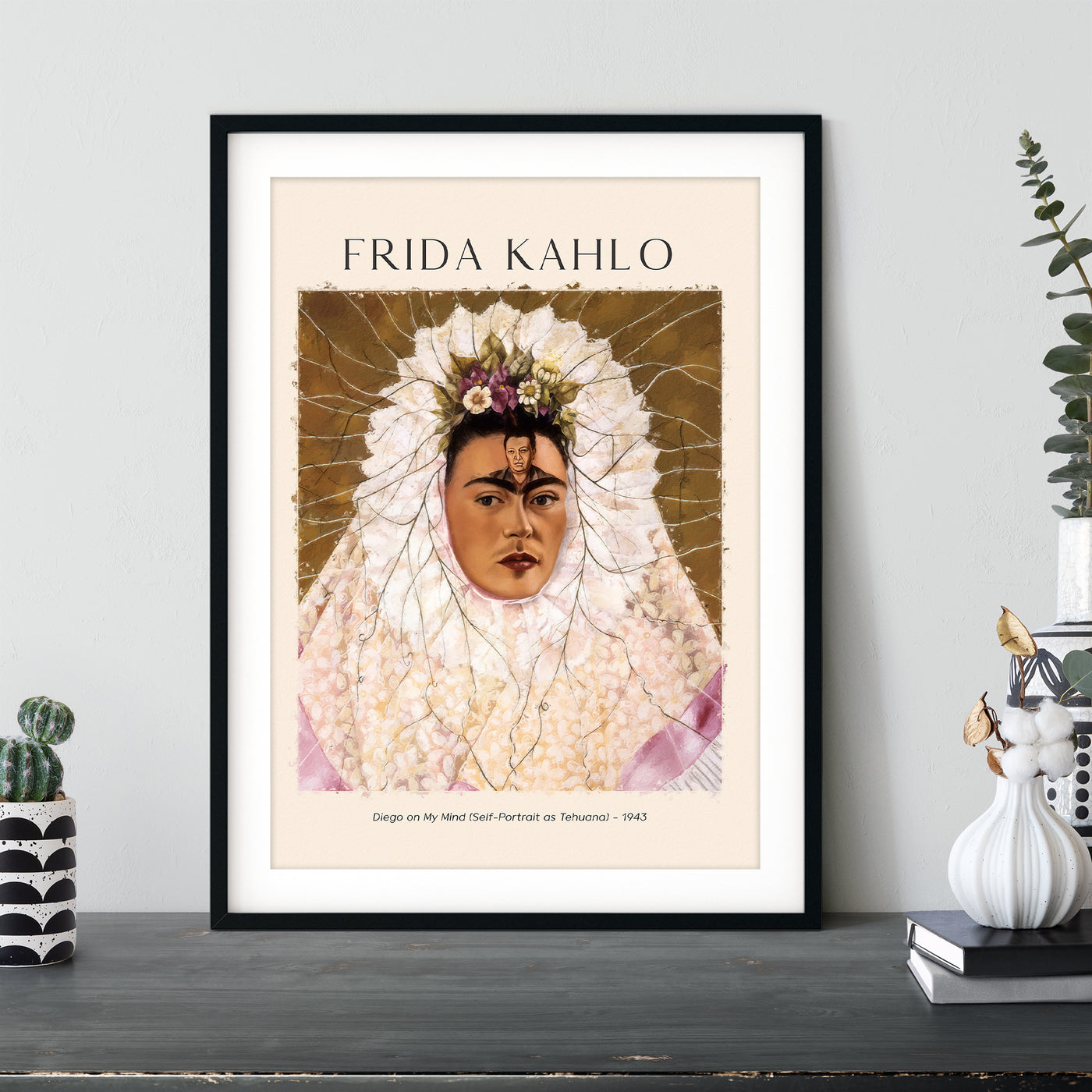 Frida Kahlo - Diego On My Mind - 1943