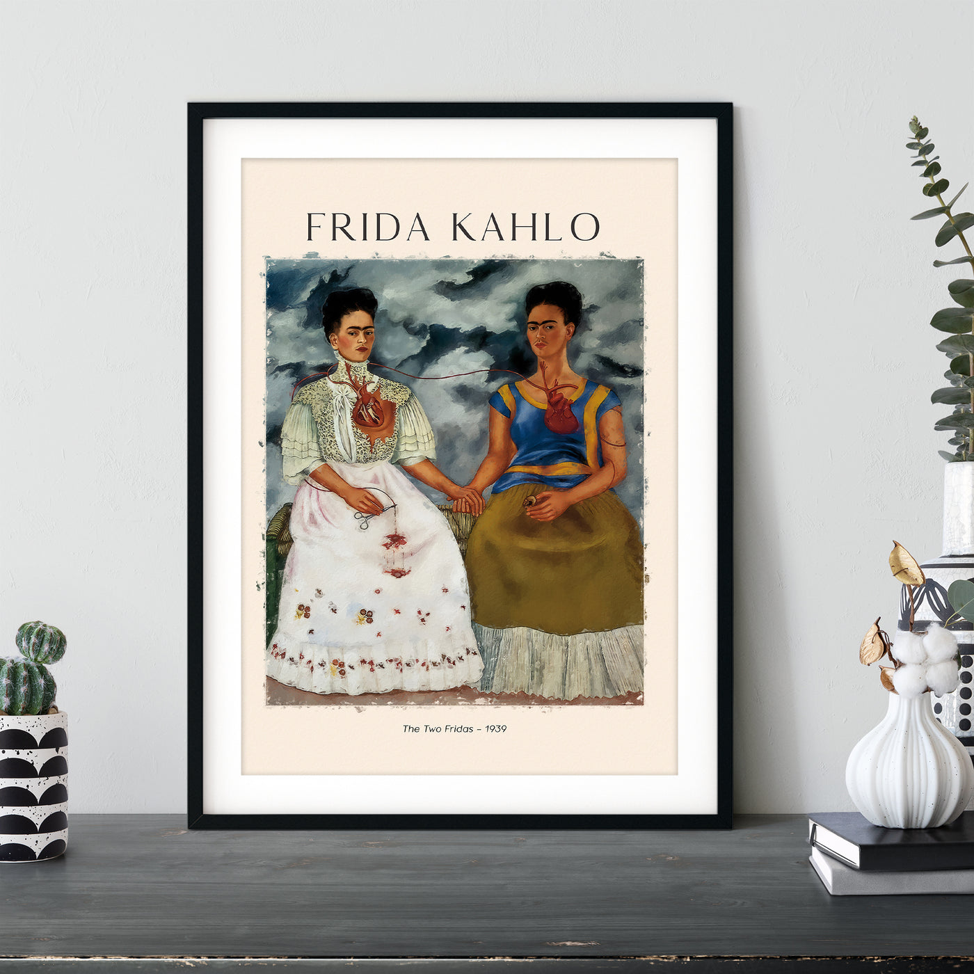 Frida Kahlo - The Two Fridas - 1939
