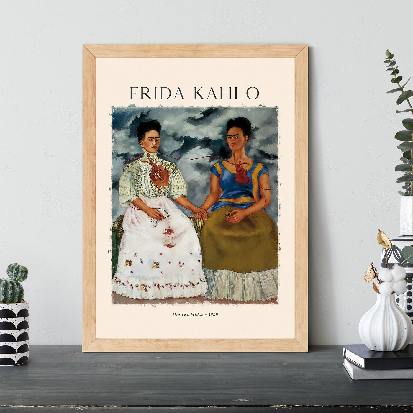 Frida Kahlo - The Two Fridas - 1939