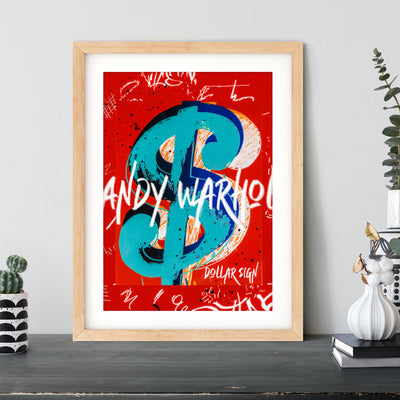 Andy Warhol Dollar Sign