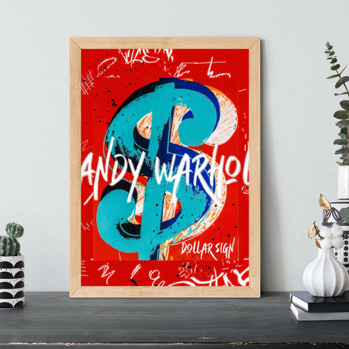 Andy Warhol Dollar Sign