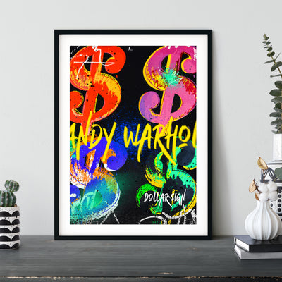 Andy Warhol Dollar Sign #2