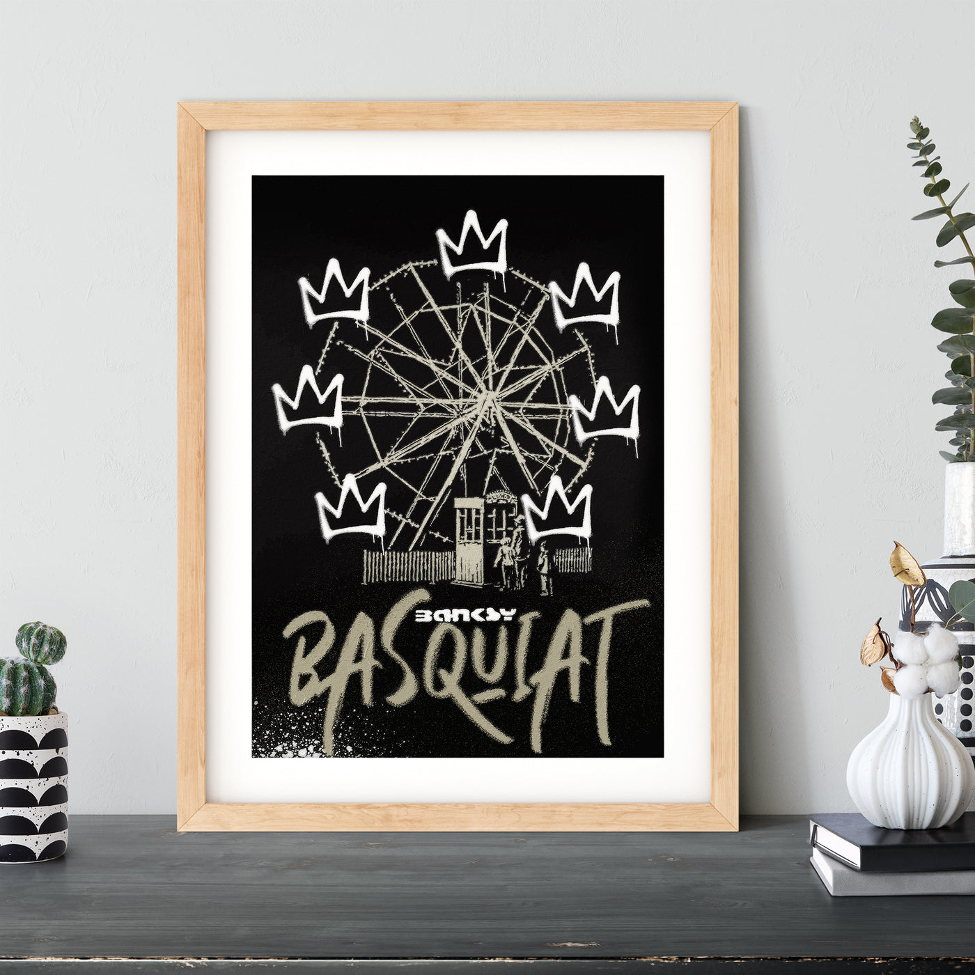Jean Michel Basquiat Pop Art #5 Banksy