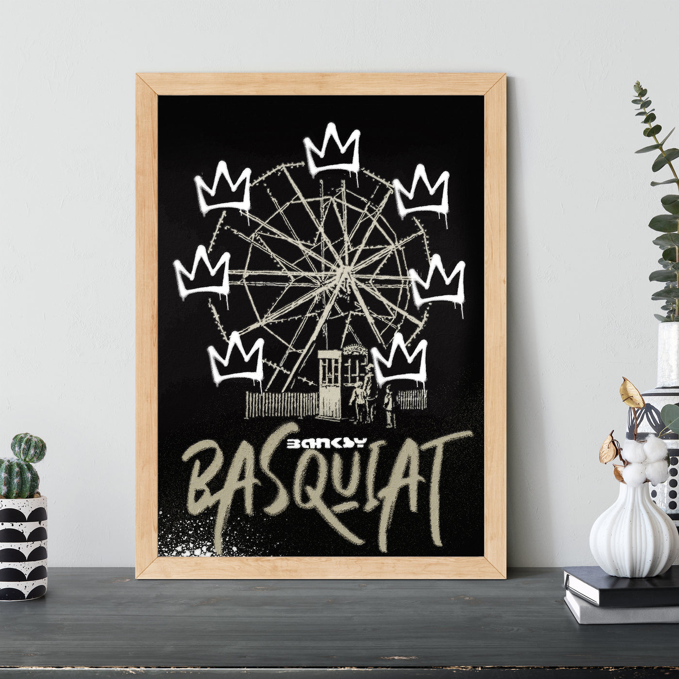 Jean Michel Basquiat Pop Art #5 Banksy