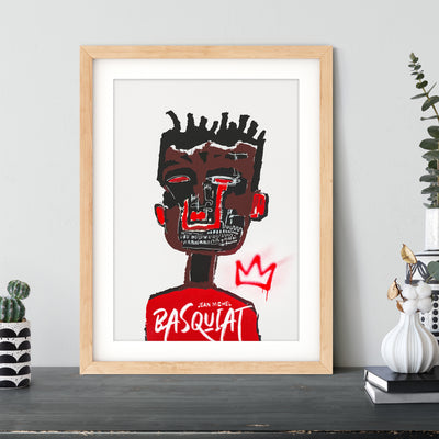 Jean Michel Basquiat Pop Art #8 Portrait