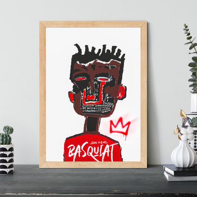 Jean Michel Basquiat Pop Art #8 Portrait