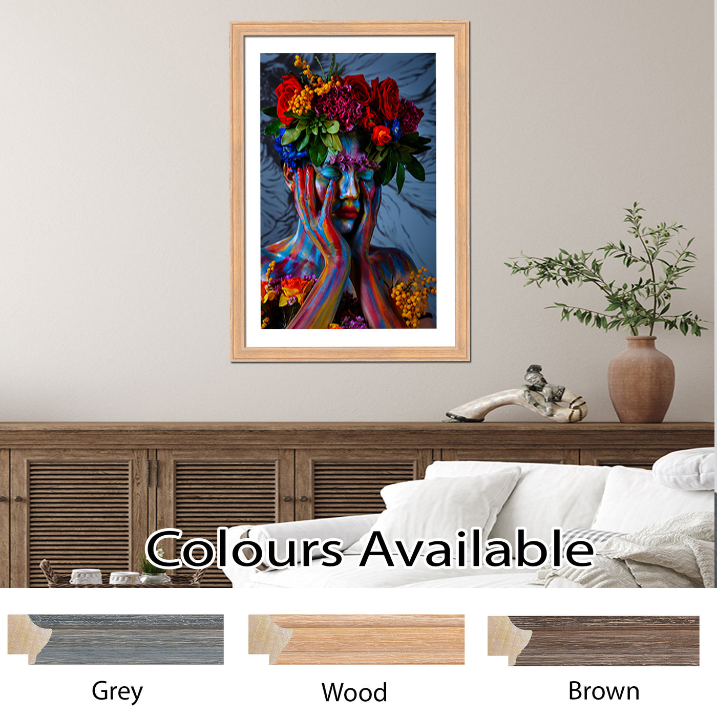 Woman In Colour