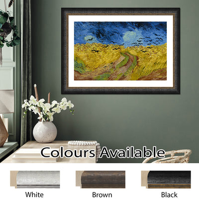 Wheatfield with Crows