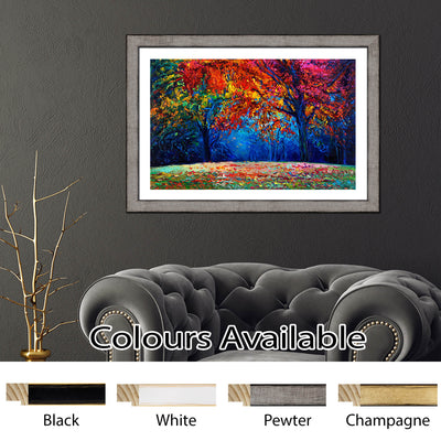 Colourful Autumn Park