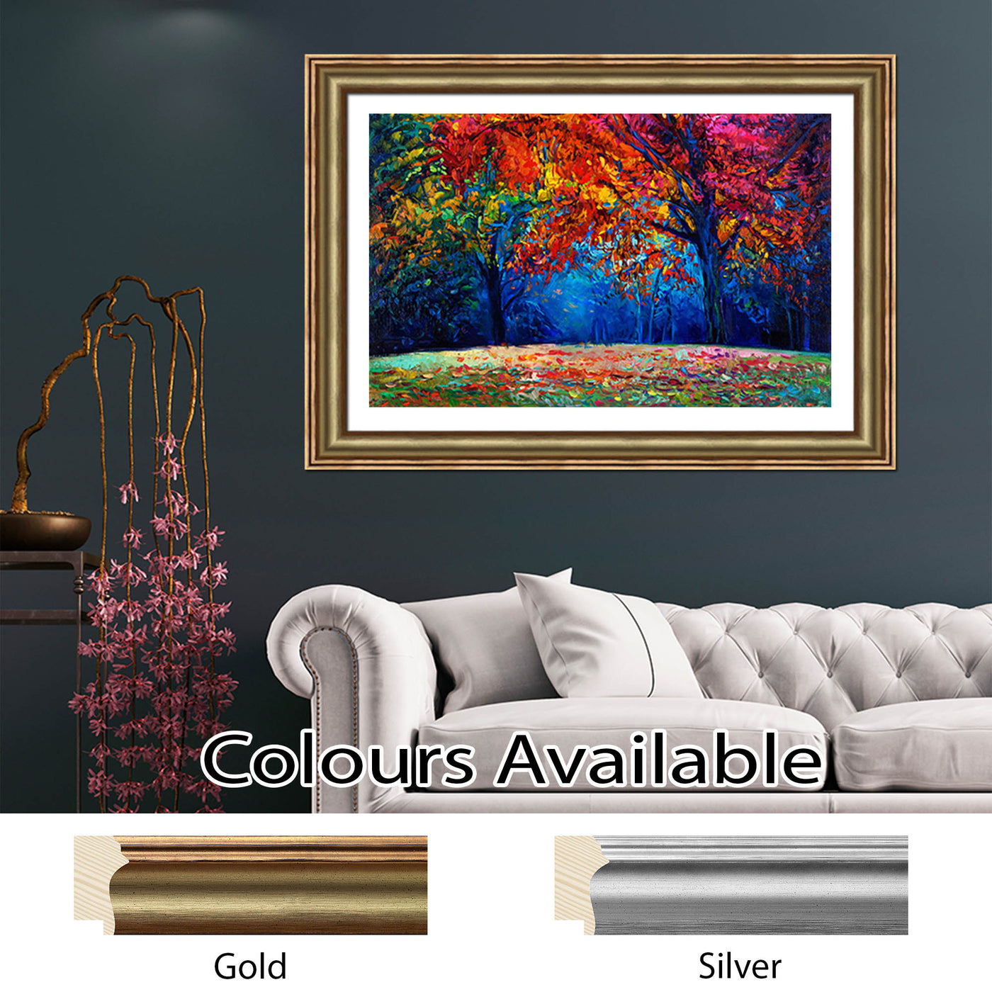 Colourful Autumn Park