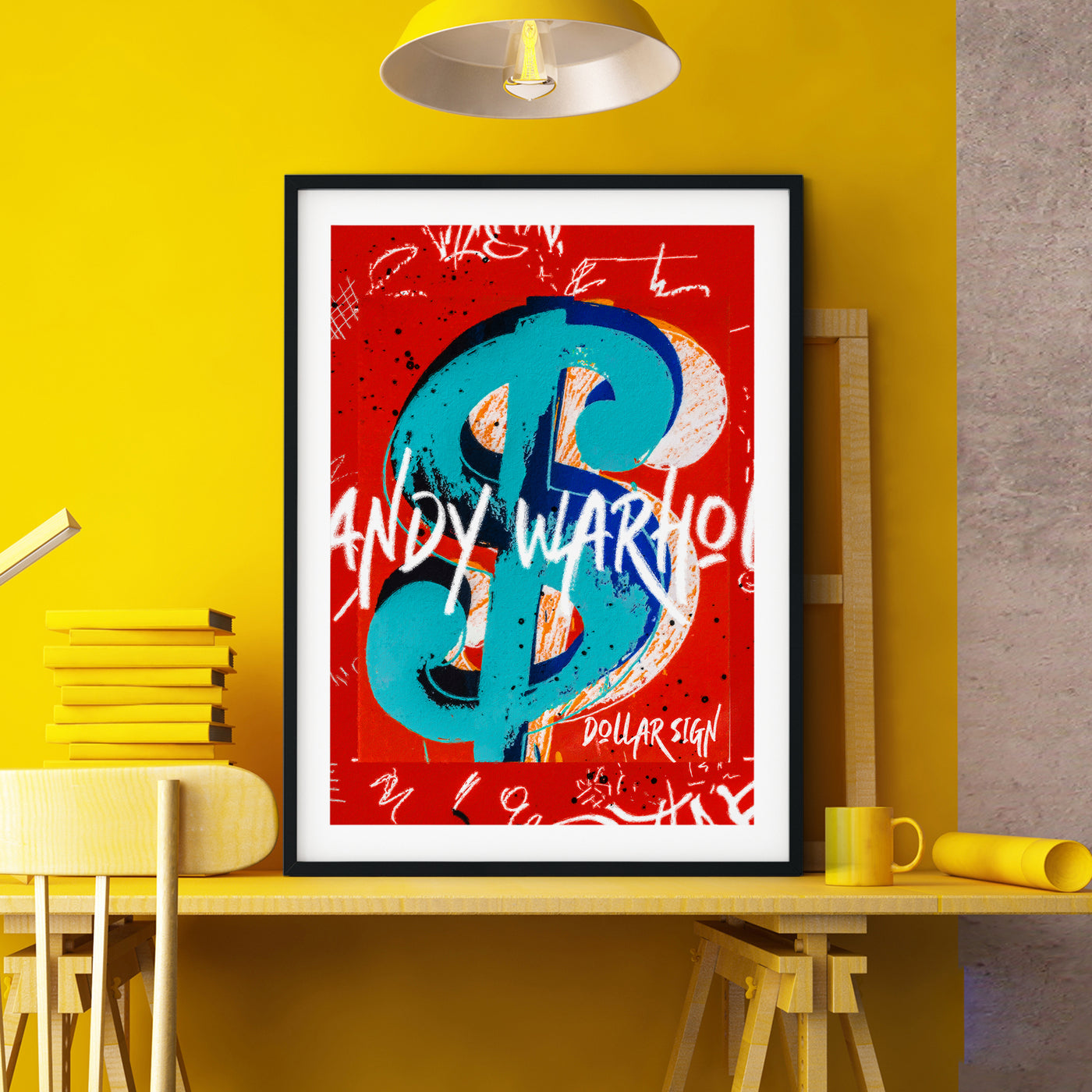 Andy Warhol Dollar Sign