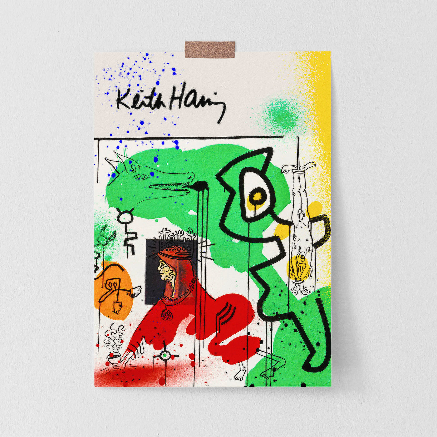 Keith Haring Pop Art #4