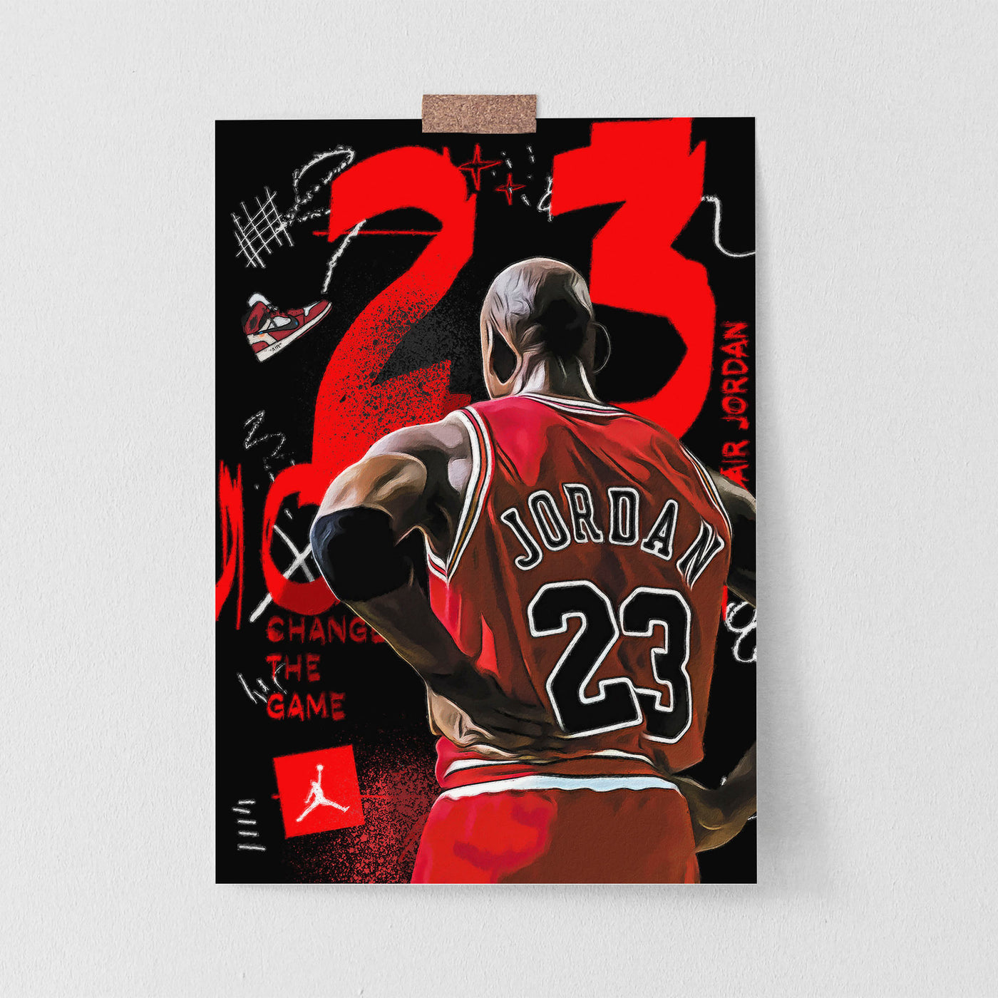 Michael Jordan - Air Jordan Pop Art #7