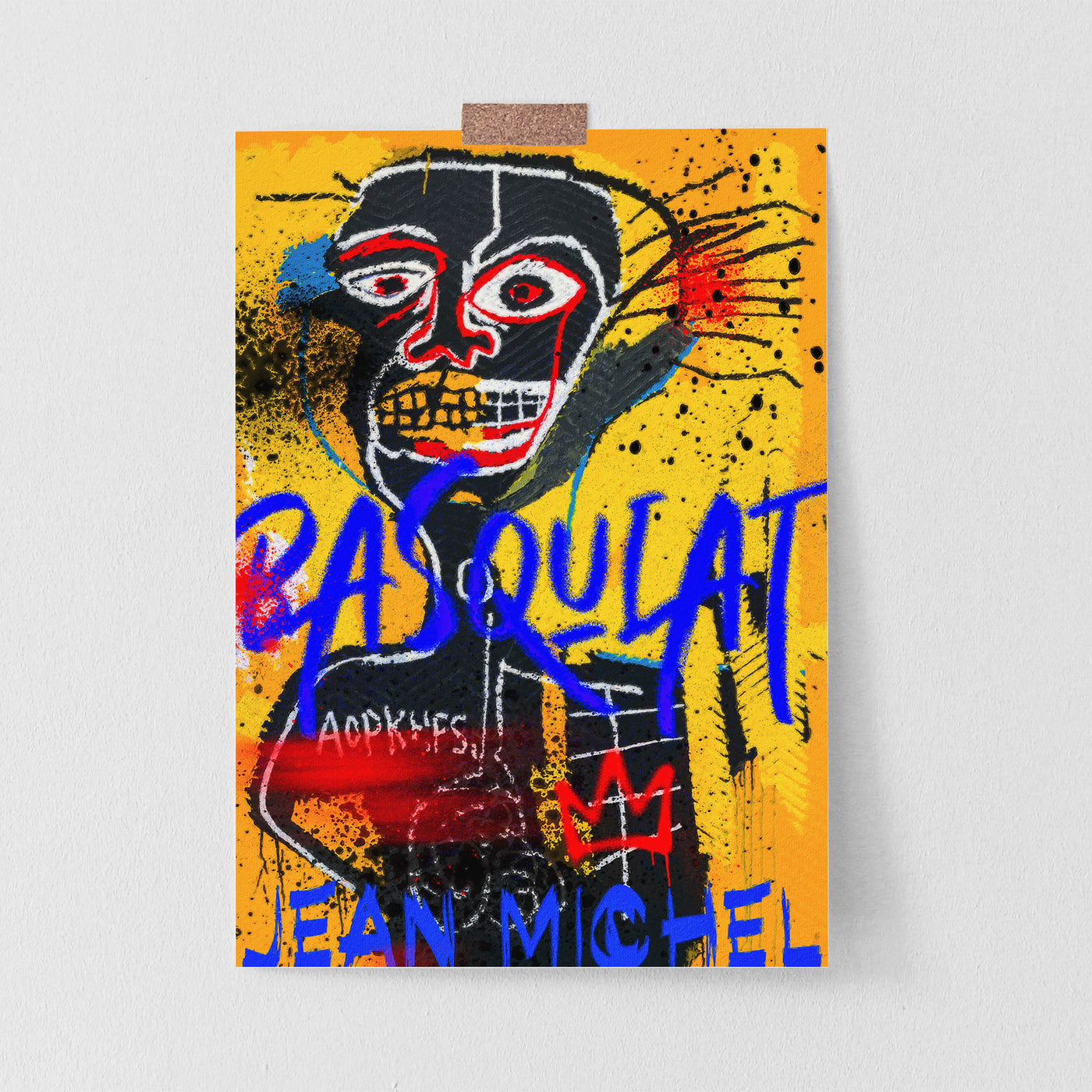 Jean Michel Basquiat Pop Art #12