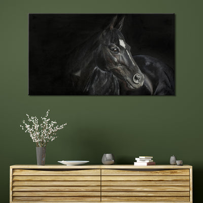 The Dark Horse Canvas