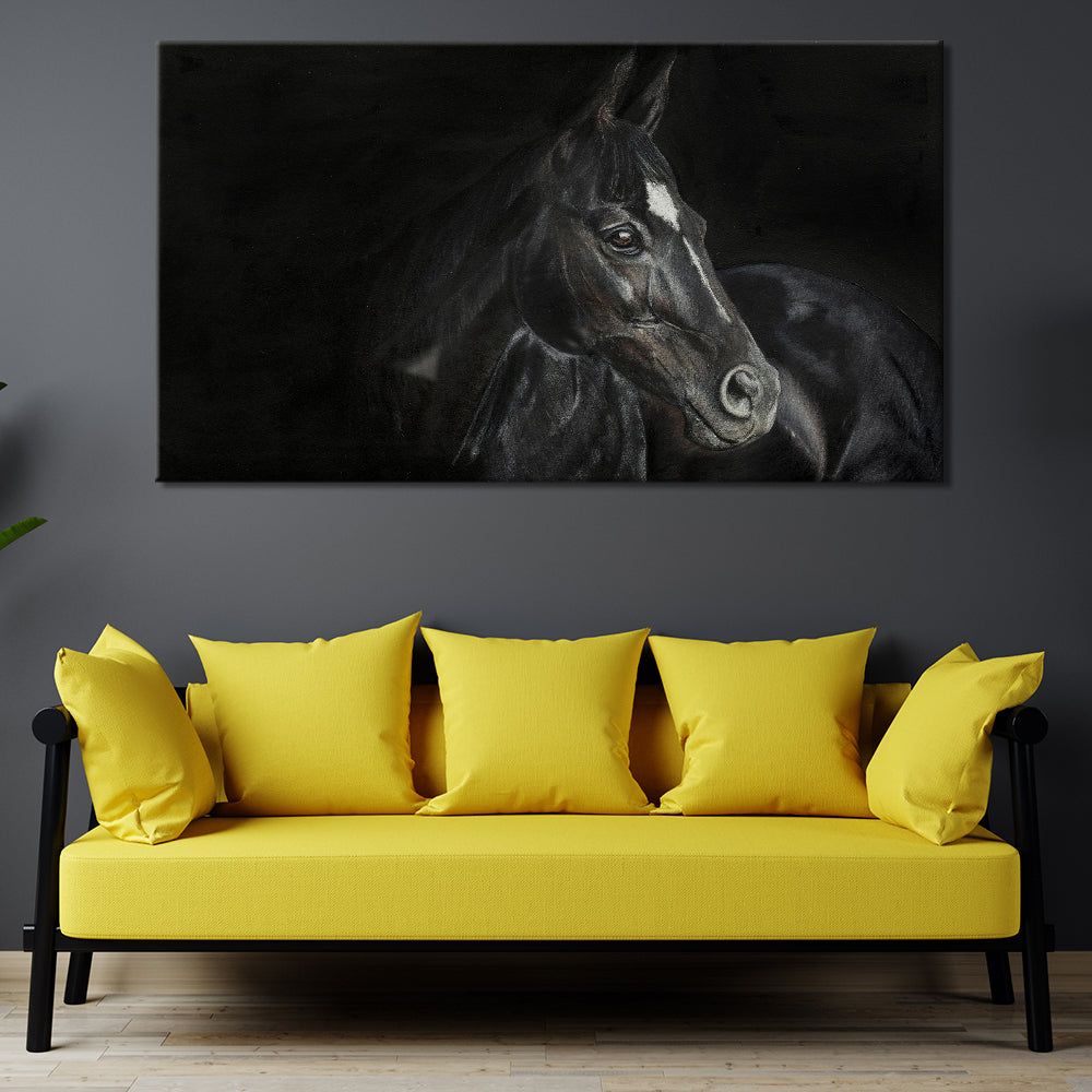The Dark Horse Canvas