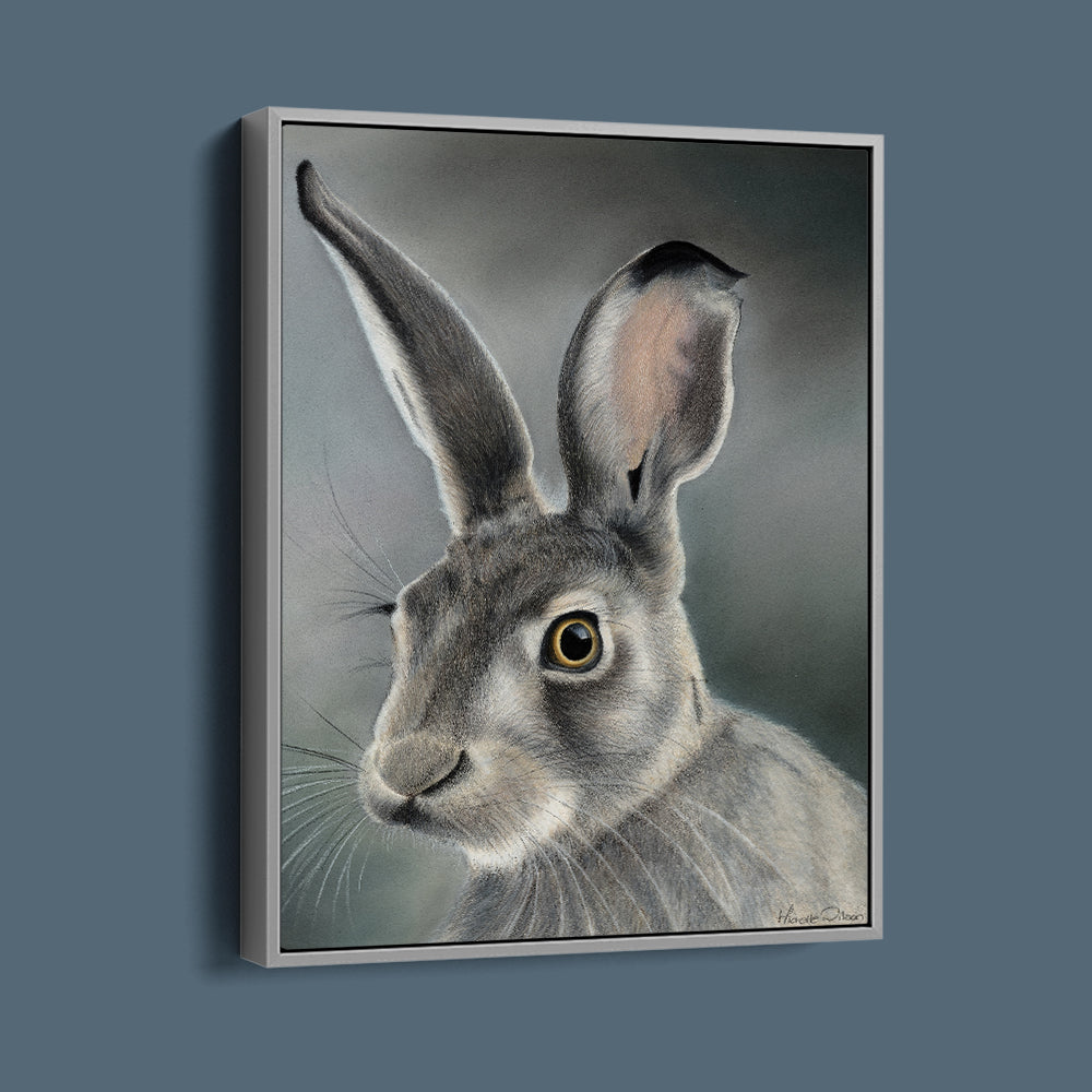 The Green Hare Canvas