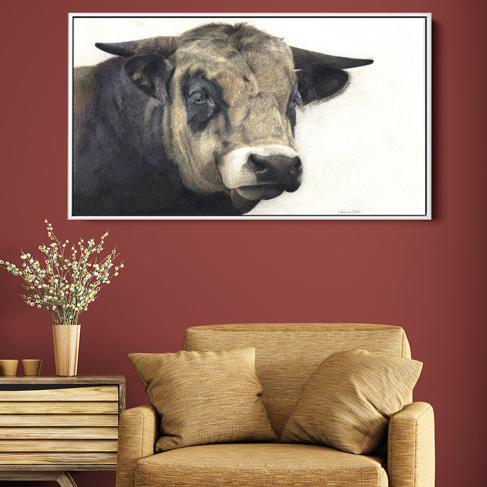 Guinness The Bull Canvas