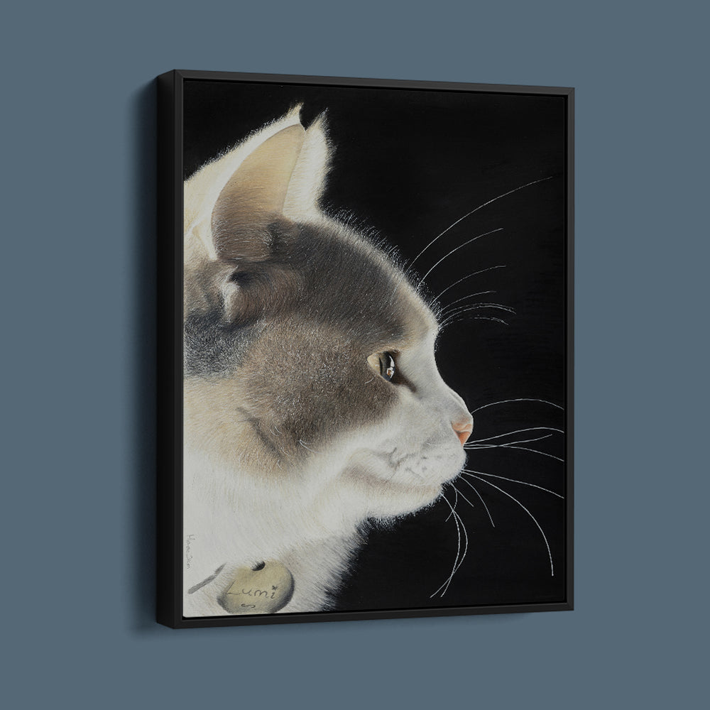 Lumi The Cat Canvas