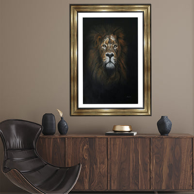 Mufasa The Lion Framed