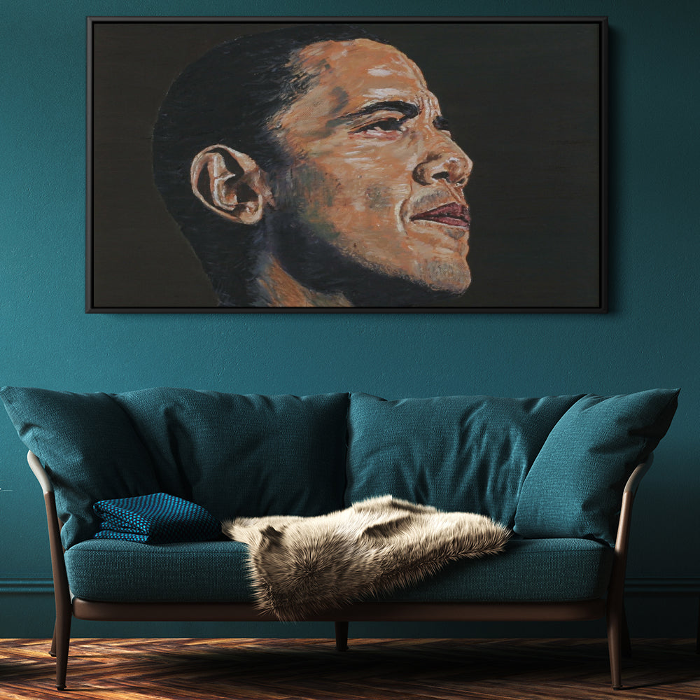 A Portrait Of Barack Obama