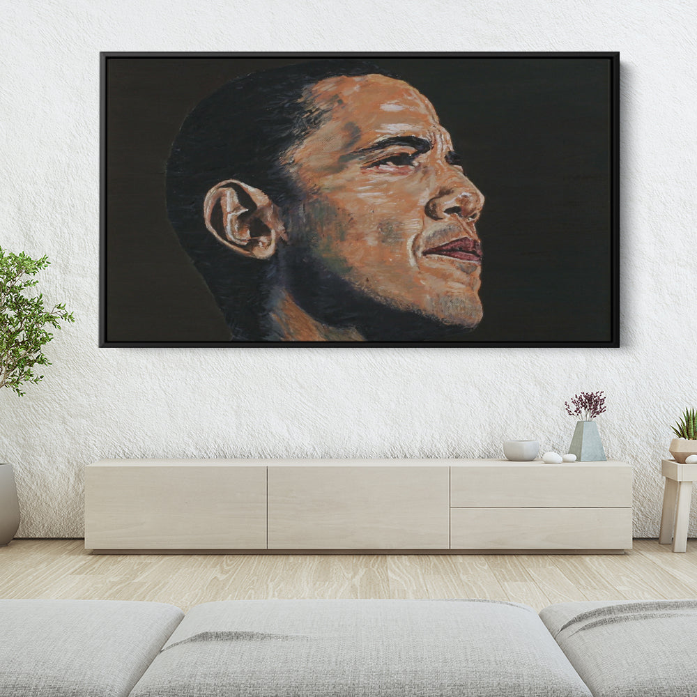 A Portrait Of Barack Obama