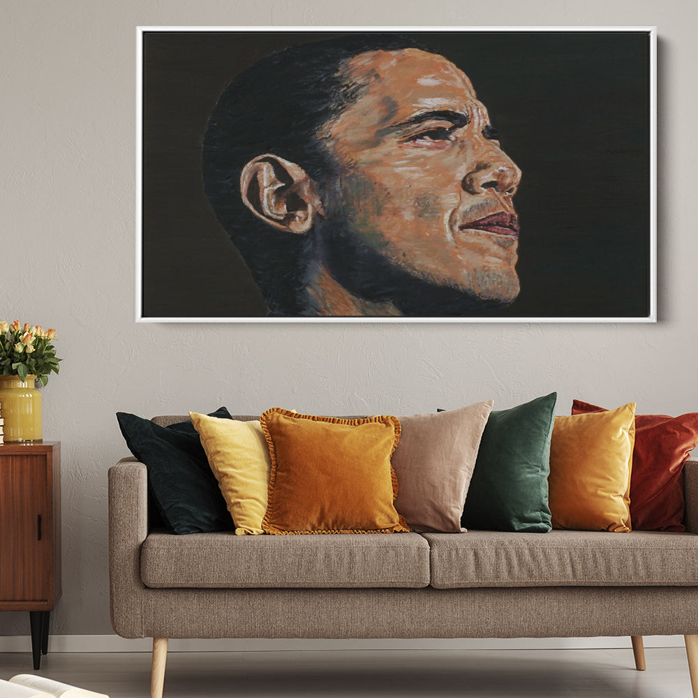 A Portrait Of Barack Obama