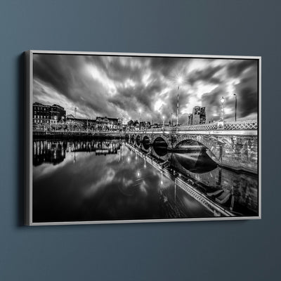 Queen's Bridge Belfast Monochrome