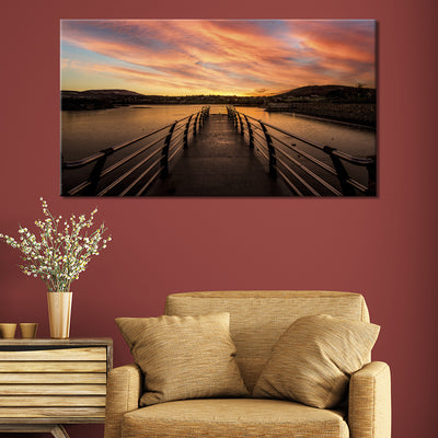 Camlough Lake At Dusk