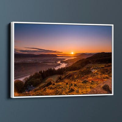 Golden Hour At Flagstaff View Point