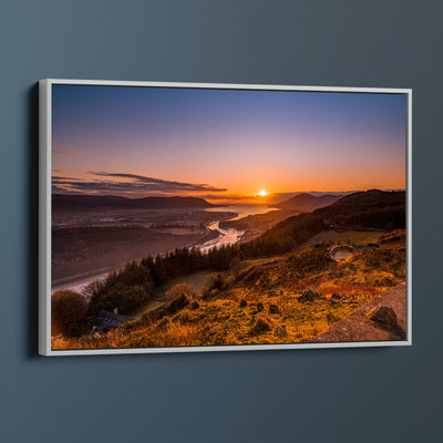 Golden Hour At Flagstaff View Point